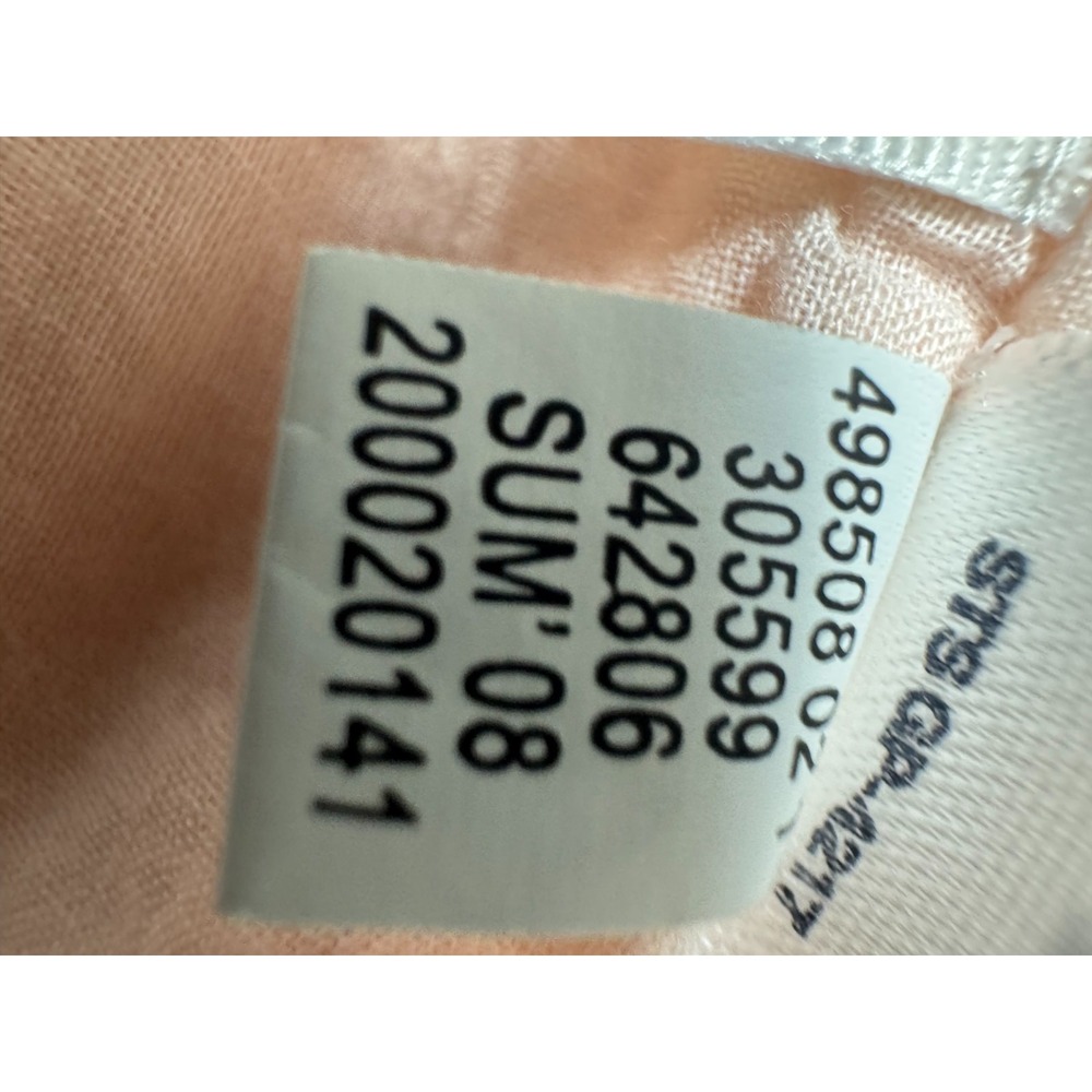 Gap Mini Skirt Womens XS Pink Cotton Elastic Waist Ruffle Pull On Classic - Picture 8 of 11